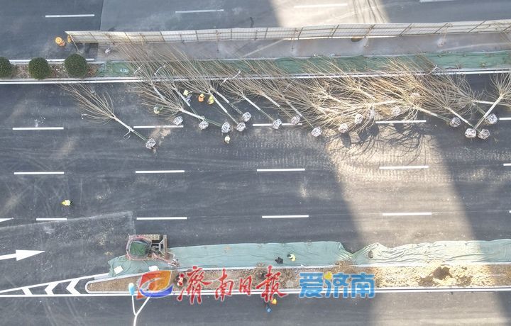 项目强省会｜济南轨交4号线青岛路站地面交通即将恢复通行