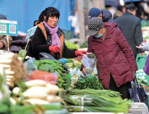 “泉”在济南过大年｜市场上“年味儿”正浓，春节济南菜篮子供应充足