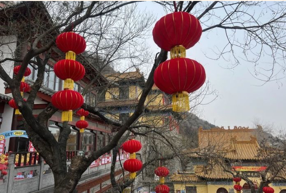 【网络中国节·春节】“泉”在济南过大年｜新春登高贺岁 济南的“一城山色”年味儿十足