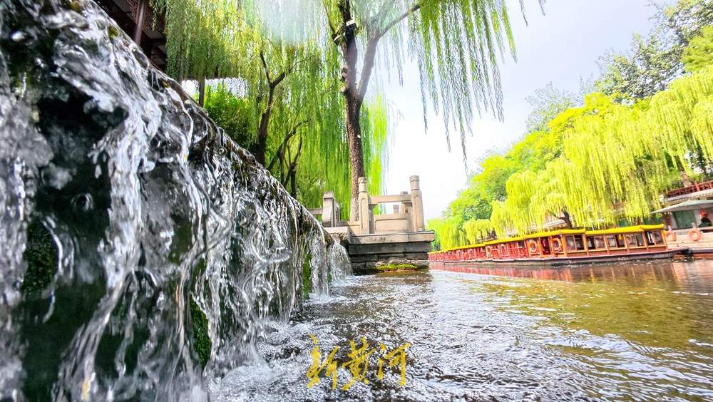 喷涌势头旺盛，济南黑虎泉将迎恢复喷涌22周年